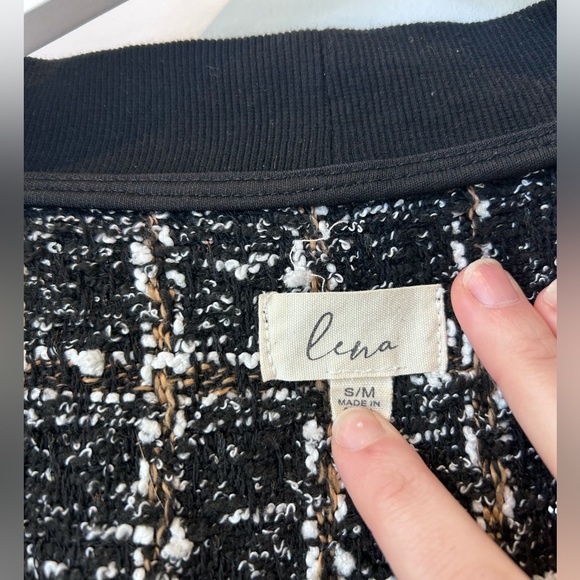 Lena tweed open jacket - Picture 3 of 3